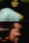 Female looking threesome with