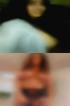 Female looking threesome with